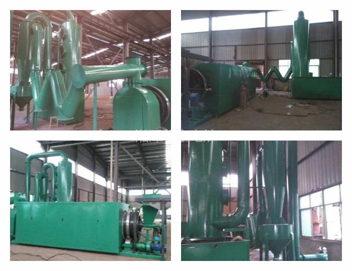 粉體材料氣氛保護碳化回轉窯