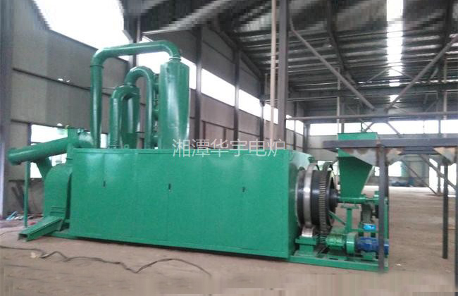 粉體材料氣氛保護碳化回轉窯